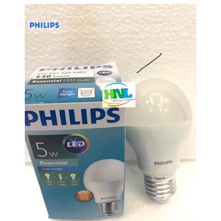 BÓNG ĐÈN ESSENTIAL LED BULD 5w A60 philips