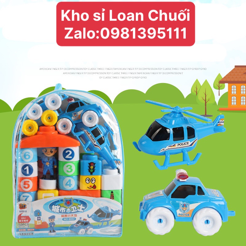 ĐỒ CHƠI LEGO XẾP HÌNH 91 CHI TIẾT CHO BÉ.