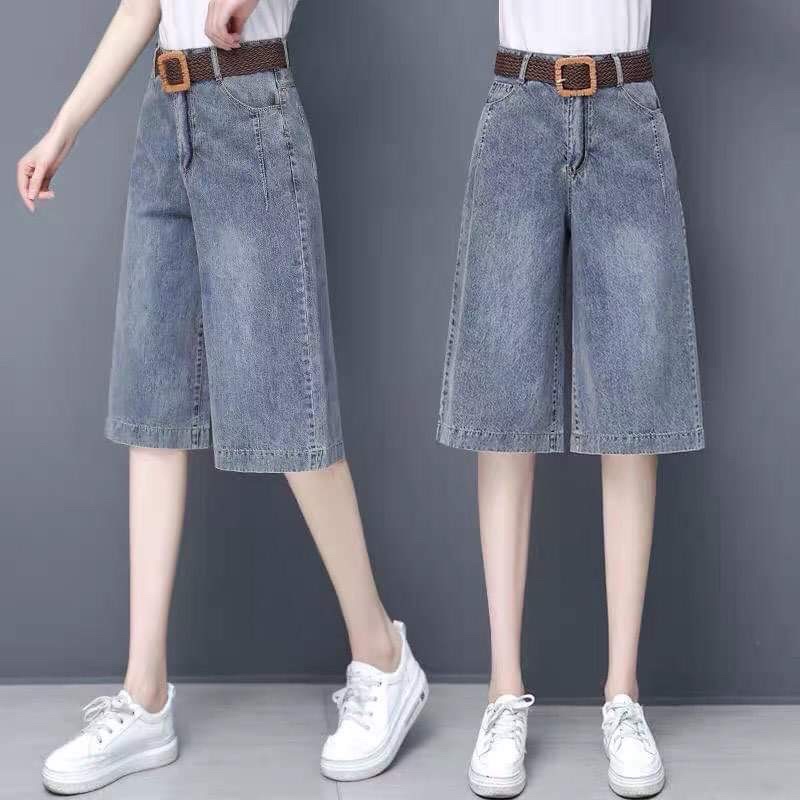 Quần jean lửng kiểu dáng phong cách NP2776