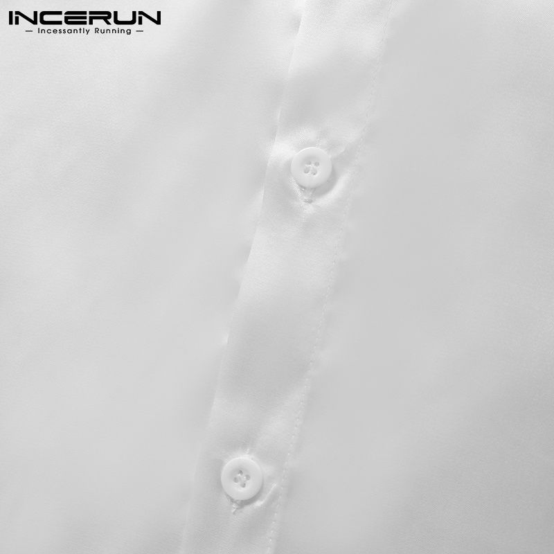 Áo sơ mi INCERUN không tay thời trang mùa hè cho nam