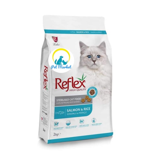 Hạt Reflex Cho Mèo Túi 2kg - Cho Mèo Lớn và Mèo Con -Thổ Nhĩ Kỳ