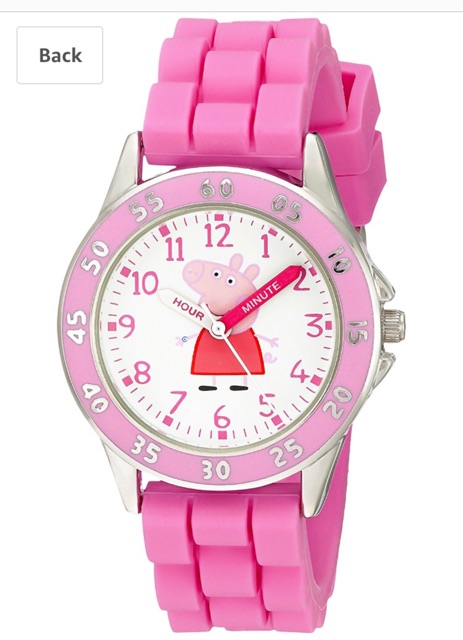 💕 Hình thật 💕 Đồng hồ Peppa pig hàng xách tay us cho bé gái | BigBuy360 - bigbuy360.vn
