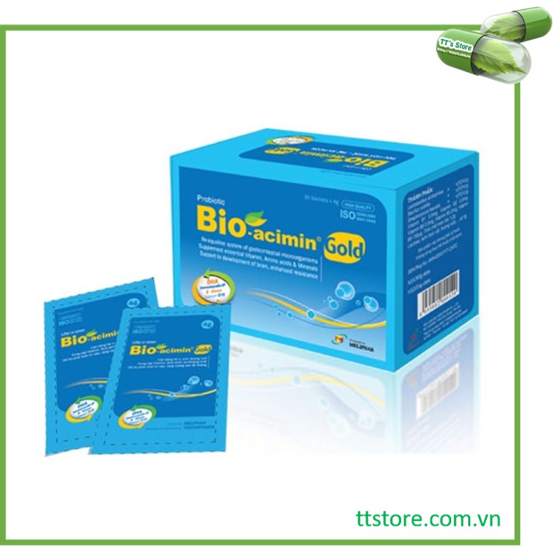 Bio-Acimin Gold - Men vi sinh, men tiêu hoá, rối loạn tiêu hoá - Bioacimin