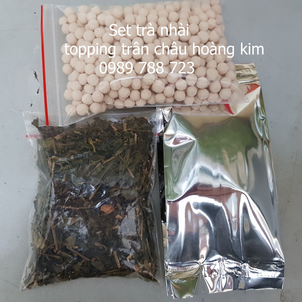 TẶNG CÔNG THỨC PHA - Set làm 10 cốc trà sữa hồng trà 350ml / 10 cốc trà nhài 350ml / 5 cốc trà sữa socola 350ml