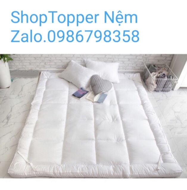 Topper nệm 1m8x2m/tấm trải sàn ngủ gấp gọn( mẫu mới)