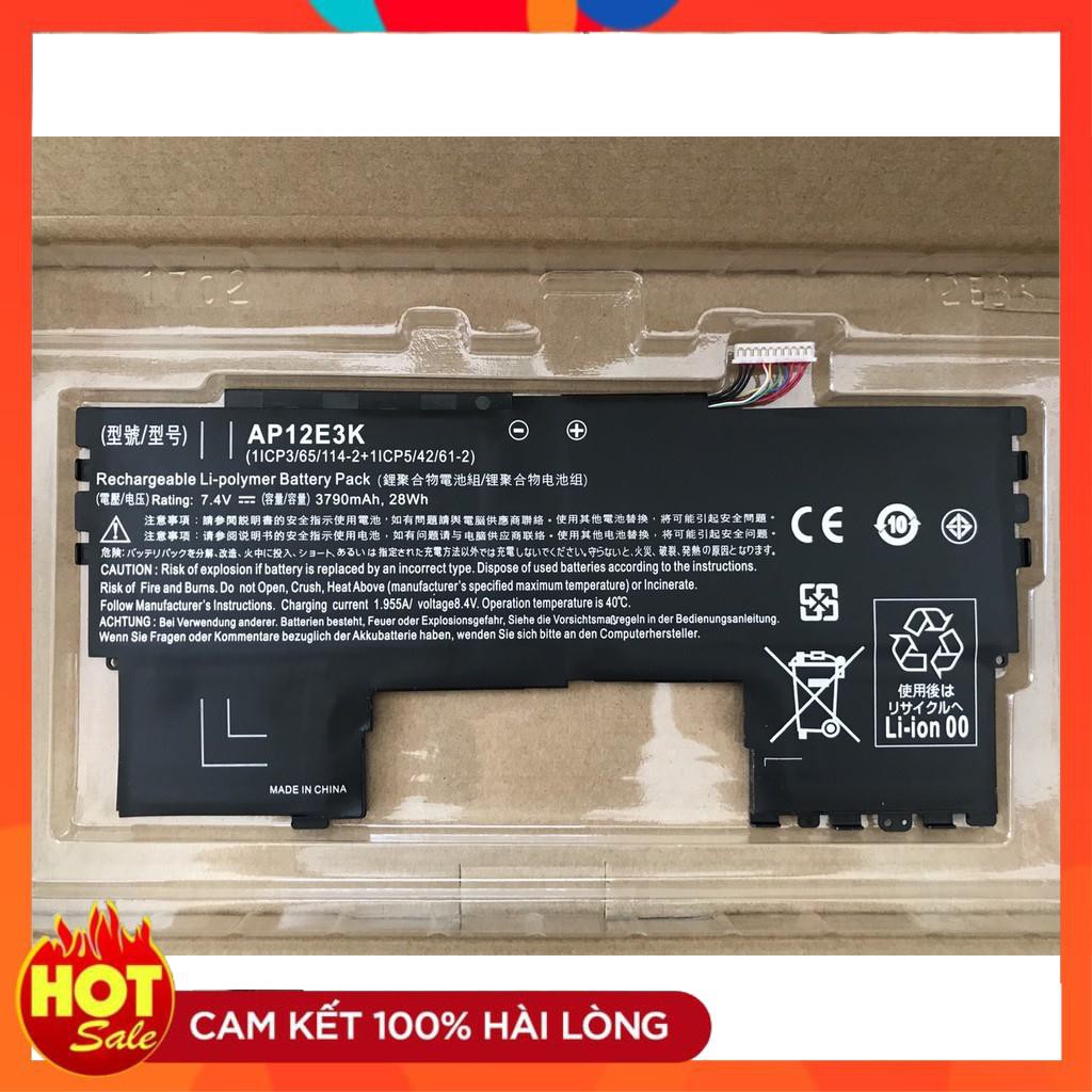 HÀNG ZIN  Pin(Battery) Acer Aspire S7 191 Ultrabook 11 AP12E3K Original