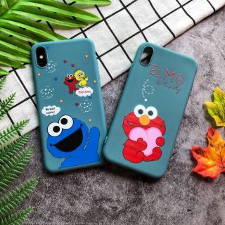 Ốp lưng iphone elmo - ốp đôi iphone 6 6plus 6s 6splus 7 7plus 8 8plus x xs xsmax