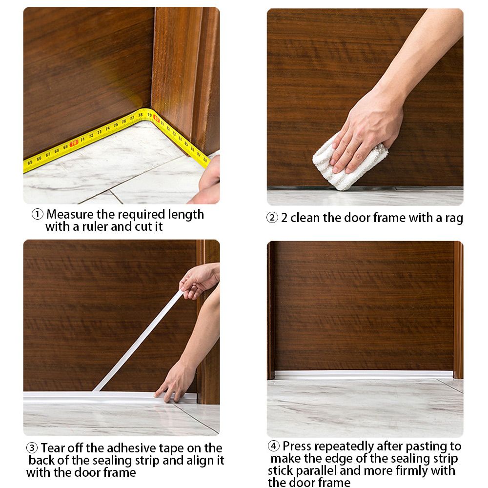 Dải Chặn Khe Hở Cửa Có Thể Tháo Rời 90CM