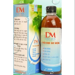 [Bạn mới nhập COSHBM -50% đơn 0Đ] Nước súc miệng thảo dược Dao Mộc 500ml