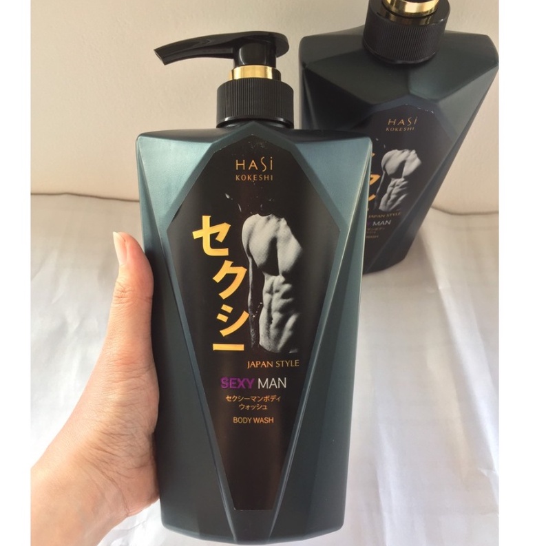 Sữa tắm nam thơm lâu Sexy Man Hasi Kokeishi (550ml)