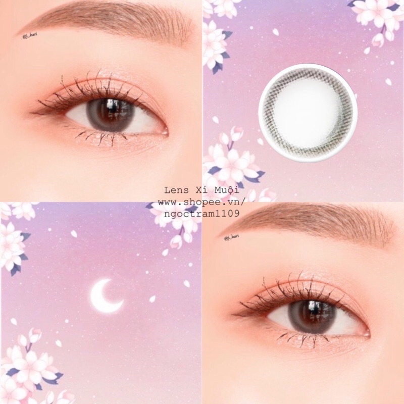 Lens xám ánh trăng 0 độ