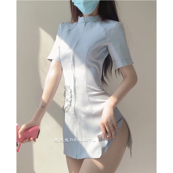 Váy ngủ cosplay y tá gợi cảm TK2888