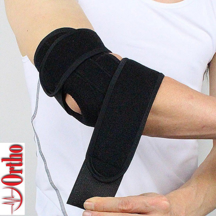 Đai bảo vệ khuỷu tay, có 2 lò xo trợ lực, chính hãng Ortho  DKT1