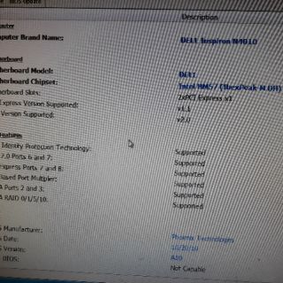 Main, vỏ, linh kiện dell n4010