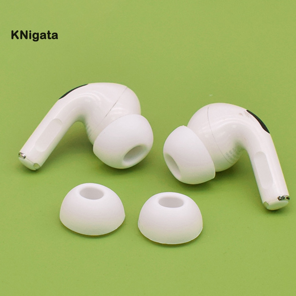 Cặp nút gắn tai nghe bằng Silicon mềm chống bụi và chống trượt thoải mái phù hợp cho Airpods Pro