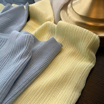 Áo Khoác Dệt Kim Lụa Mỏng Tay Dài Chống Nắng Thời Trang Mùa Hè Cho Nữ