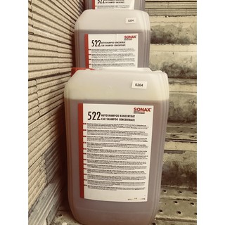Xà bông rửa xe tăng độ bóng cho sơn sonax gloss shampoo 25 lít 522705