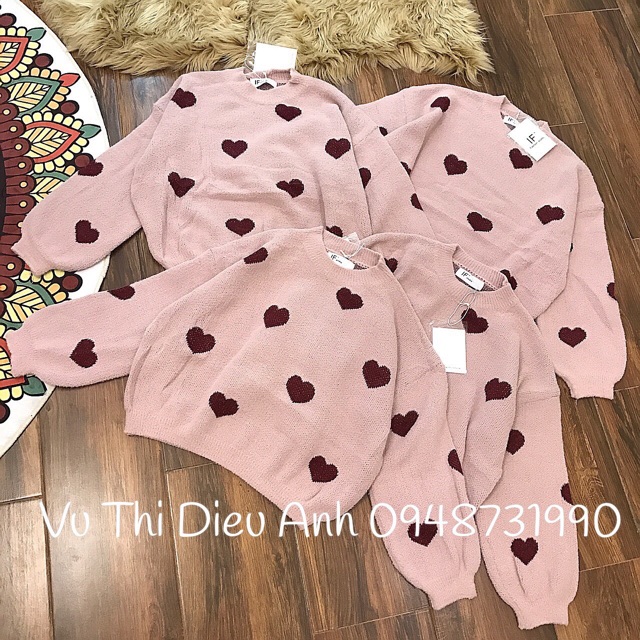 Len tim hồng xinh quáaa 😍😍😍 áo free size  mặc với gì chả xinh hả giờii☺️☺️☺️.
