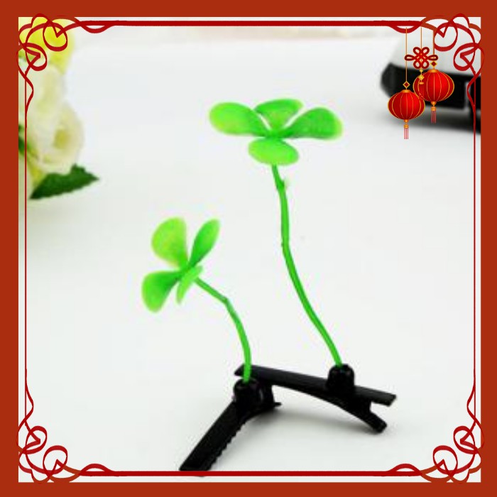 Sỉ 10 kẹp tóc mầm cây