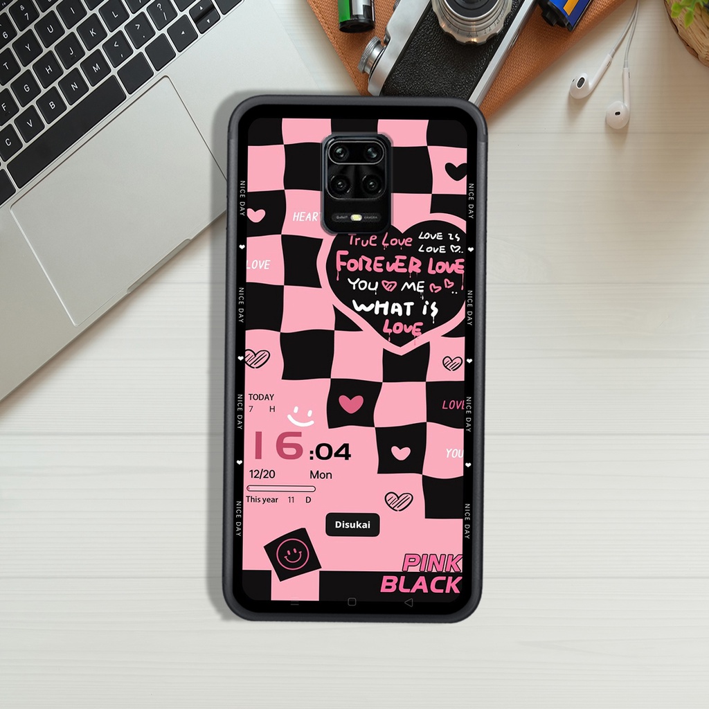 Ốp Lưng XIAOMI REDMI NOTE 9 - NOTE 9S - NOTE 9 PRO In Hình &quot;Black Heart&quot; Phong Cách Đẹp.