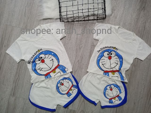 [Mã FATREND2810 giảm đến 30k tối đa 99k] Bộ DORAEMON cho bé 8-18kg