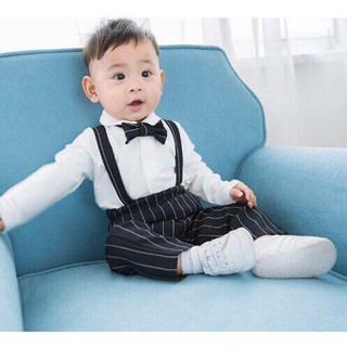 set quần áo 3 chi tiết cho bé trai