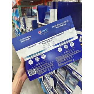 Miếng dán trắng răng Crest Mỹ 3D White - set 2 hộp.
