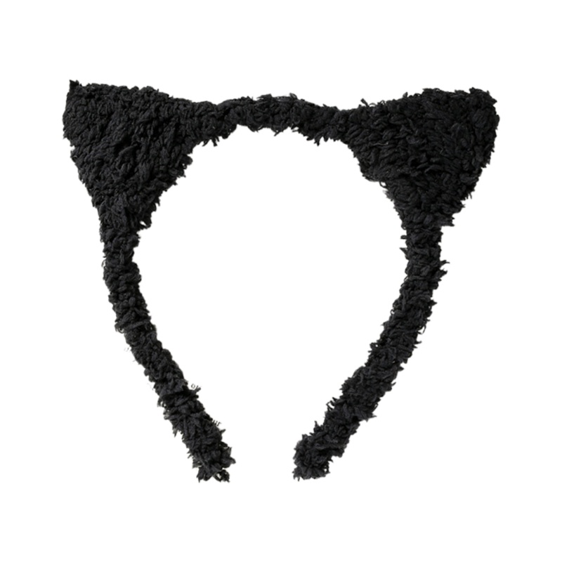 Flgo Băng Đô Cài Tóc Trang Điểm Hình Tai Mèo Siêu Bền Cho Nữ