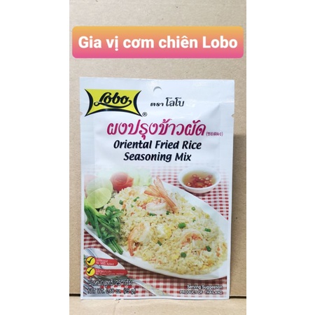 Gói gia vị chiên cơm Lobo Thái 25gr. Oriental Fried Rice Seasoning Mix 💯 chính hãng