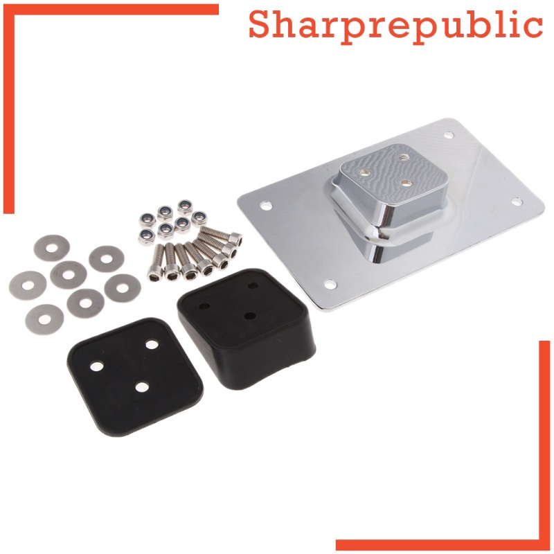 [SHARPREPUBLIC] Black License Plate Number Mount Frame Bracket Laydown for Harley Sportster | BigBuy360 - bigbuy360.vn