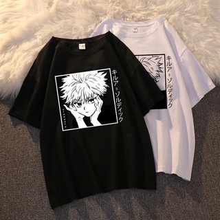 Áo thun tay ngắn in hình Hunter X Hunter thời trang nam nữ