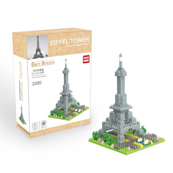 Đồ Chơi Ghép Hình Wise Hawk - Ghép Hình Tháp Eiffel