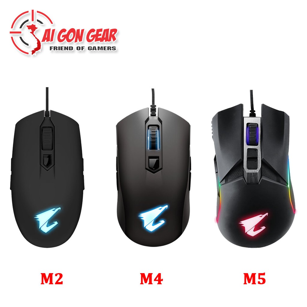 Chuột Gaming AORUS M2 / M4 / M5