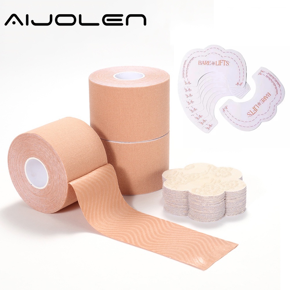 Bộ phụ kiện AIJOLEN gồm băng dán ngực + miếng nâng ngực + miếng dán ngực cho nữ