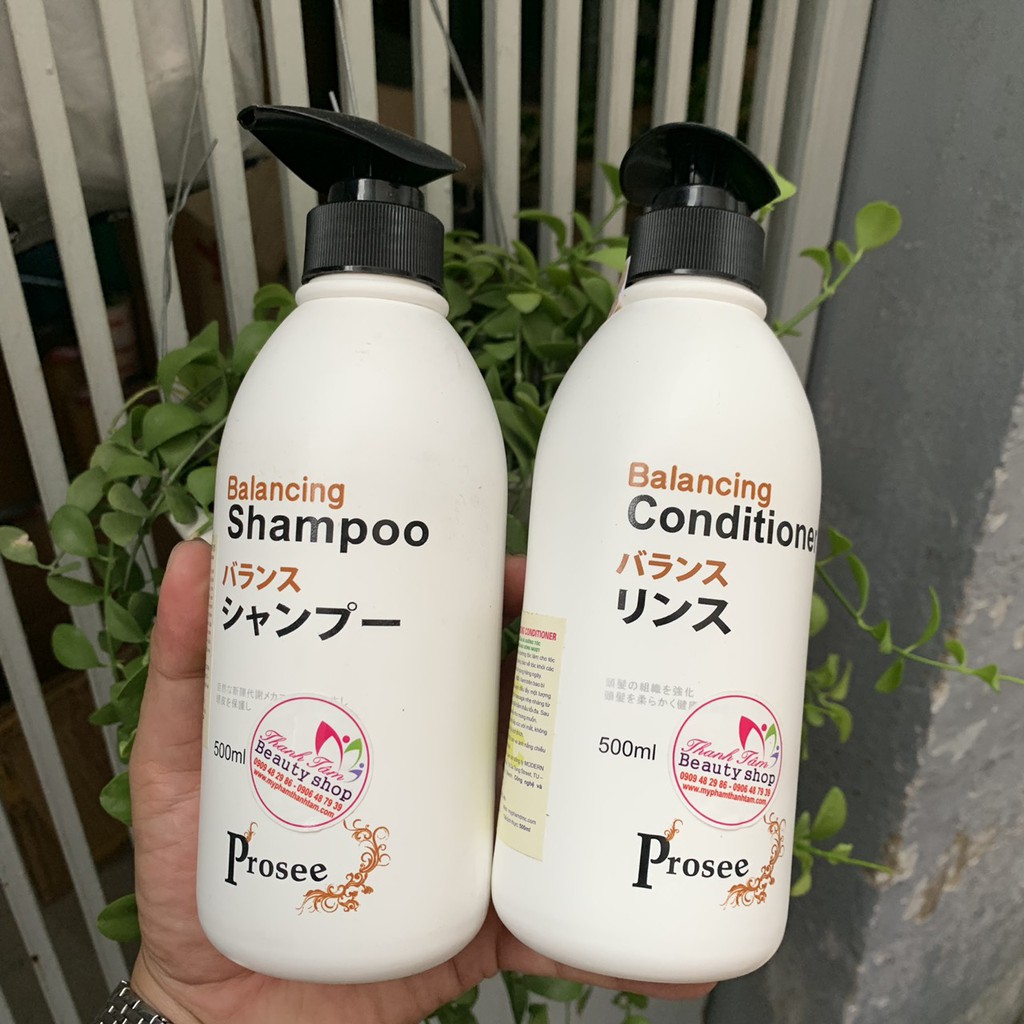 Best SellerDầu gội dành cho tóc gàu chống dầu, chống rụng tóc Prosee Balancing Shampoo AS13 500ml