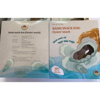 Phồng Hàu (Bánh Snack Hàu) với 50% Hàu thịt thiên nhiên - Đặc Sản Cà Mau