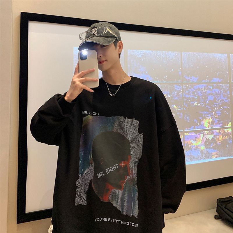 Áo sweater - TINOWEAR , áo nỉ in hình mặt người form rộng unisex cho nam nữ cực chất Thời trang unisex Tino | BigBuy360 - bigbuy360.vn