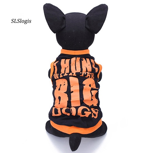 Áo Thun In Chữ Phong Cách Thể Thao Thời Trang Mùa Hè Cho Thú Cưng