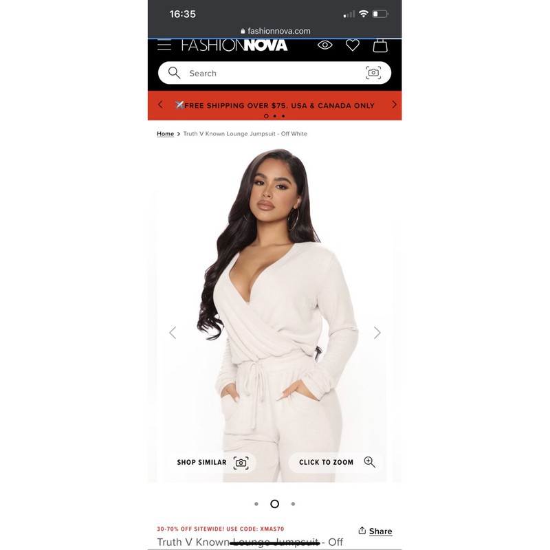 Jumsuit hiệu fashion NOVA dư xịn.