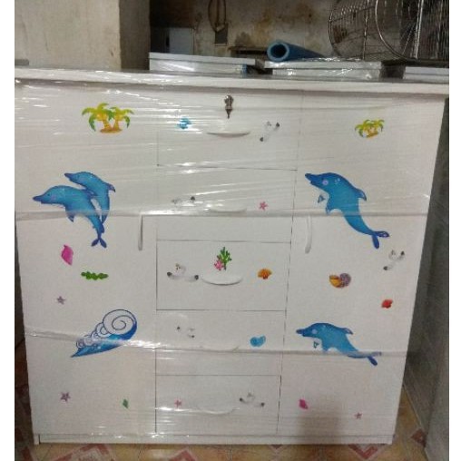 [Chỉ ship HN] Tủ quần áo nhựa đài Loan cho bé c125*125 cm, free ship HN.