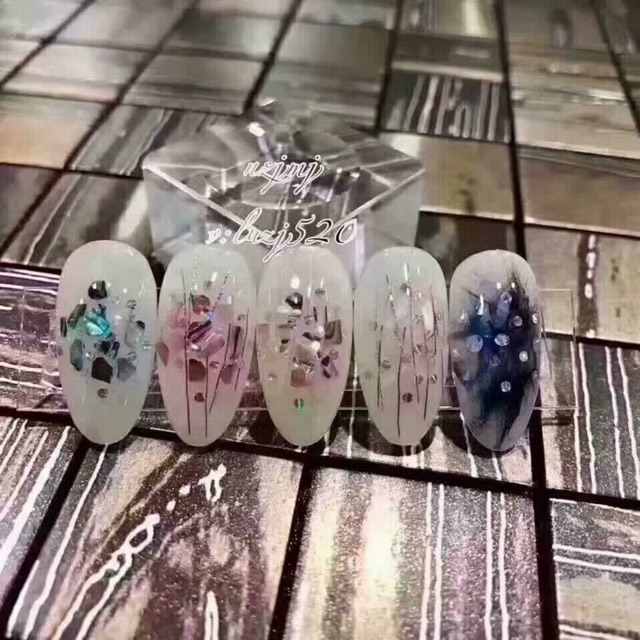 Nhũ cước trang trí móng siêu đẹp