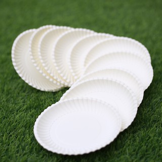 50 CHIẾC ĐĨA NHỰA DÙNG 1 LẦN 13cm