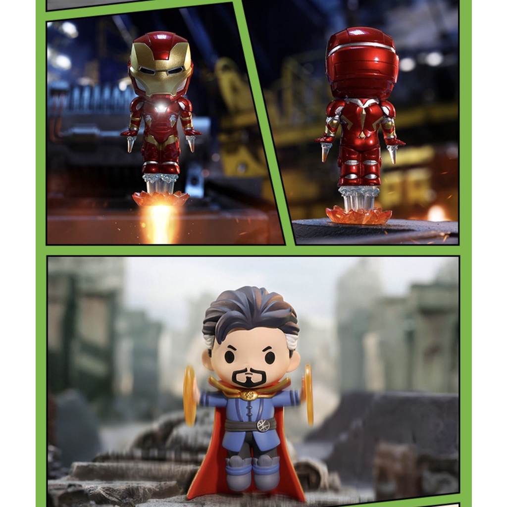 Búp Bê Popmart MARVEL Avengers Series Dễ Thương Có Sẵn)