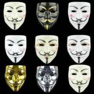 [FREESHIP 20K] - mặt nạ hacker vàng bạc cao cấp