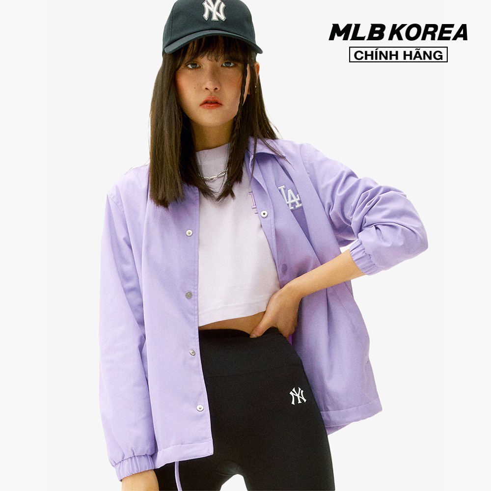 MLB - Áo khoác kiểu cổ bẻ tay dài Basic Coach 31JPU2111-07V