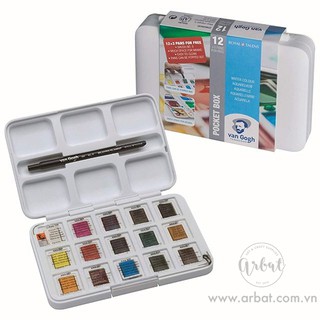 [ARBAT] Set màu nước Van Gogh 12+3 màu