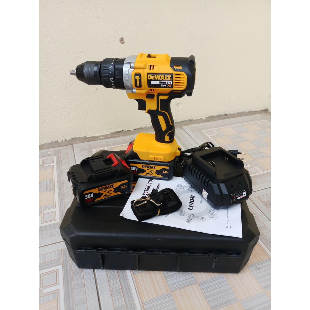 [HOT] Máy khoan pin Dewalt 38v siêu khỏe