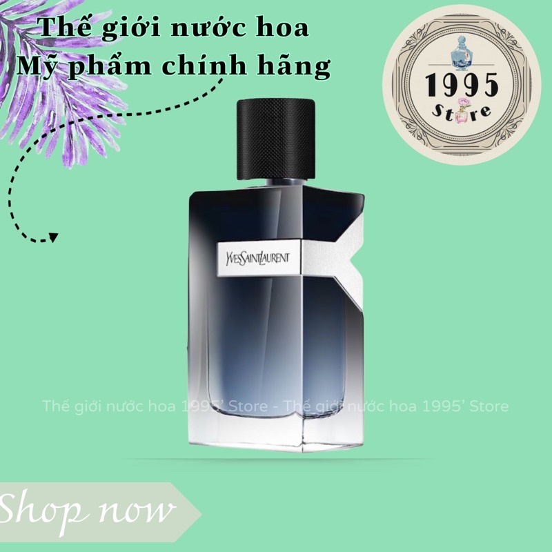 Chai Xịt Mẫu Thử Nước hoa YSL Y for men EDP (5ml 10ml 20ml) | Thế Giới Skin Care