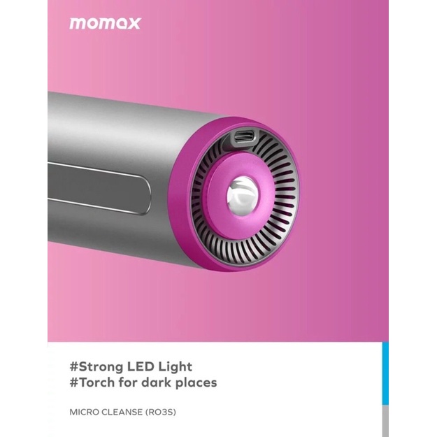 Máy hút bụi mini cầm tay Micro Cleanse Momax