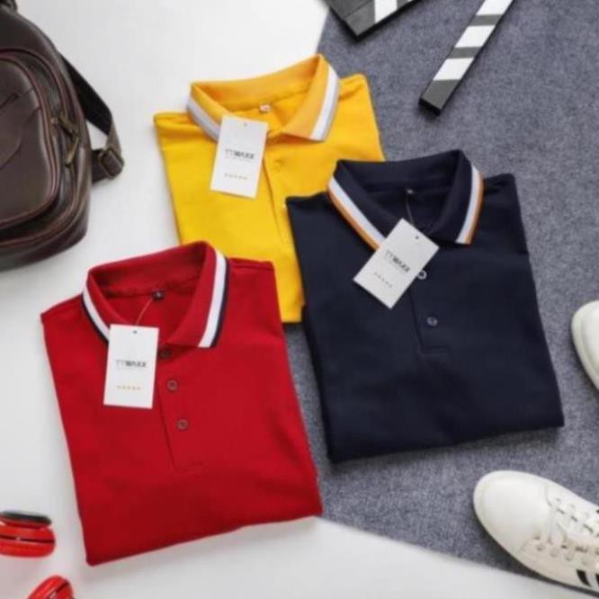 Áo Thun Nam Có Cổ Vải Cá Sấu Côtton Cao Cấp.Chất Lượng A799 , mẫu mới 2020  1KT | BigBuy360 - bigbuy360.vn